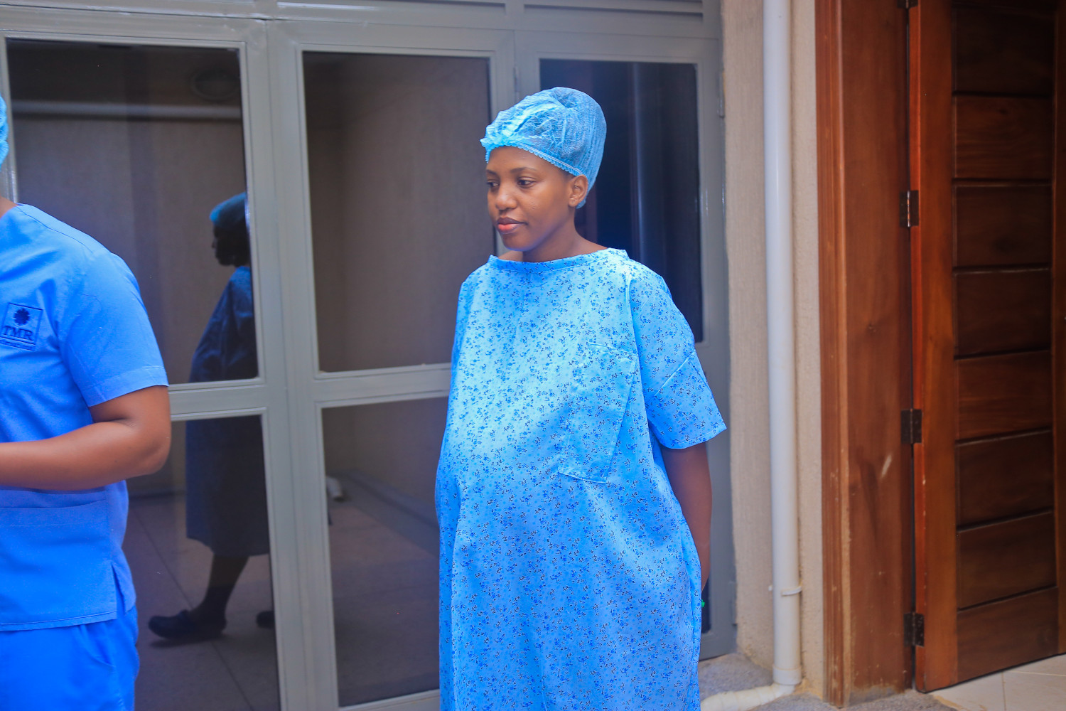 patient at hospital